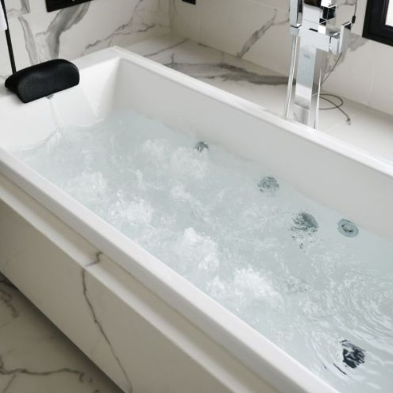 Bañera con Hidromasaje Niza 8 JETS 180cmx80cmx40cm AC - Imagen 4