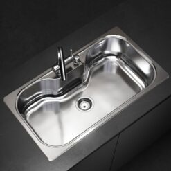 Pileta Simple Luxor SI85A 1Perf+D/D 85,5x48,2x21 Johnson