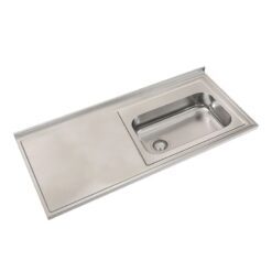 Mesada Johnson Bacha Derecha Simple Sup304 1,20mtx61