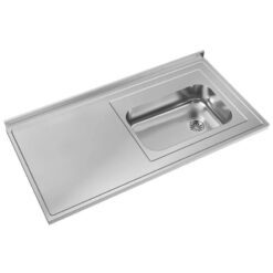 Mesada Johnson Bacha Derecha Simple ECO430 1,40mtx61cm