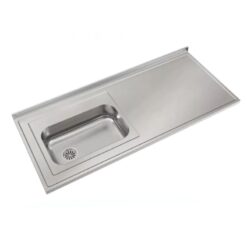 Mesada Johnson Bacha Izquierda Simple Eco430 1,60mtx61cm