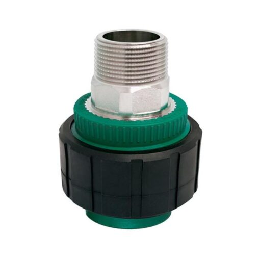 Union Doble Mixta Plast. RM Acqua System 50mmx1 1/2"