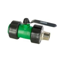 Valvula Esferica con Union Media Mixta Acqua System 40mmx1 1/4"