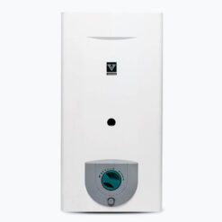 Calefón 14lt. Gas Natural Enc. Piezoeléctrico Tiraje Posterior Volcan