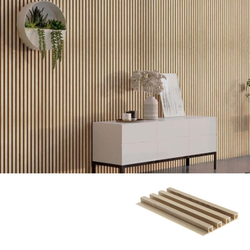 Wall Panel Woodline Roble Natural 2,90mts x 16,7cm Piu