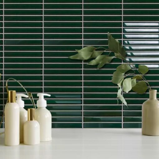Mosaico Bamboo Gris 15×30 cm - PIU - Imagen 2