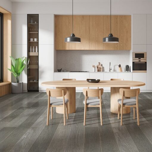 Porcellanato Fusion Gris 20cmx80cm 1ra Calidad Alberdi - Imagen 3
