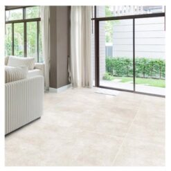 Porcellanato Rectificado Manhattan White 80x80 cm Alberdi