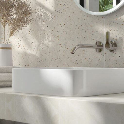 Porcellanato Ancora Bianco 1ra Calidad 80cmx80cm Alberdi - Imagen 3