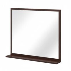 Espejo con Repisa sin Luz Ferrari Wengue Vict 80cmx72cm Mad