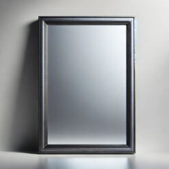 Espejo Toy Oblongo Grafito 45x80cm Espejos Artesanales