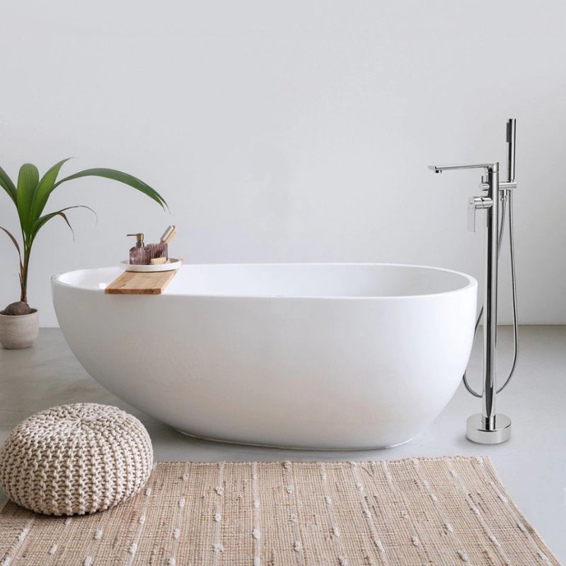 Griferia de Pie para Bañera Exenta Vera Peirano Cromo - Imagen 3