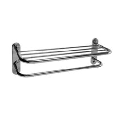 Repisa con Toallero Barral Piazza Cromo C5003