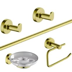 Set de 6 Accesorios Oro Mate SENSUS Piazza 73229GF