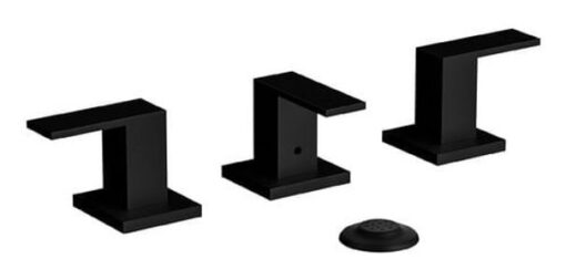 Bidet Con Transferencia Negro Level Piazza 21204NE