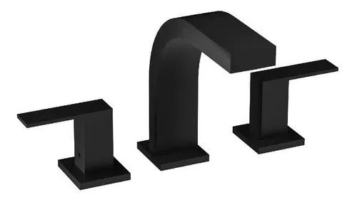 Lavatorio Mesada Negro Level Piazza 21201NE