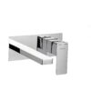 Grifería para Lavatorio de Pared cromo ARQ Piazza 10403