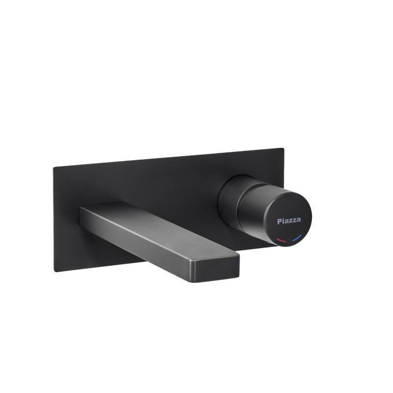 Lavatorio de Pared negro Lounge Piazza 10703NE