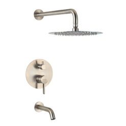 Ducha de embutir Monocomando Steel Peirano