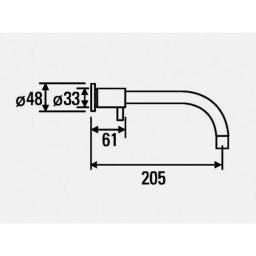 Lavatorio de Pared Cierre Cerámico Cylinder Hidromet - Imagen 2