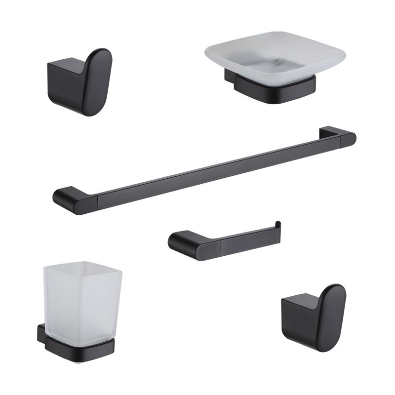 Kit 6 Piezas Línea 16000 Soria Black - PEIRANO