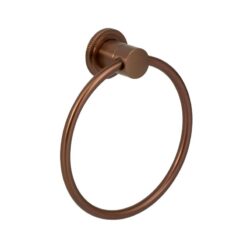 Toallero Aro Peirano Pulse Dark Gold