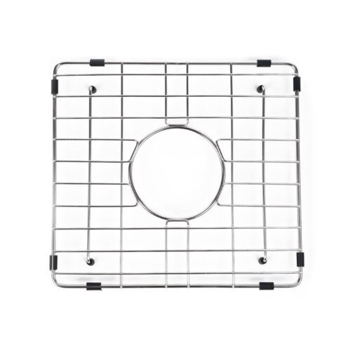 Bacha Ceramica Doble de Cocina Con Rejilla y Sopapa Peirano - Imagen 4