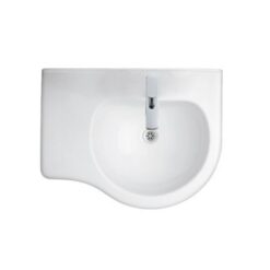 Lavatorio Avignon 1agujero con Mesada Izquierda 65cm BLAN L6I1J-B F