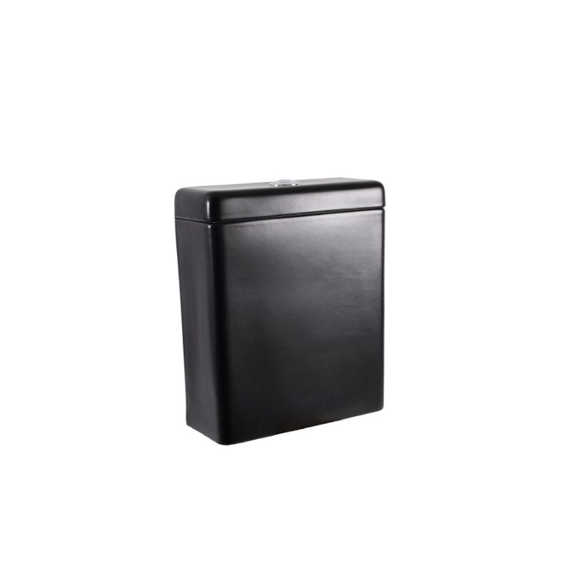 Deposito de Apoyo Doble Descarga Negro Fontana Ferrum