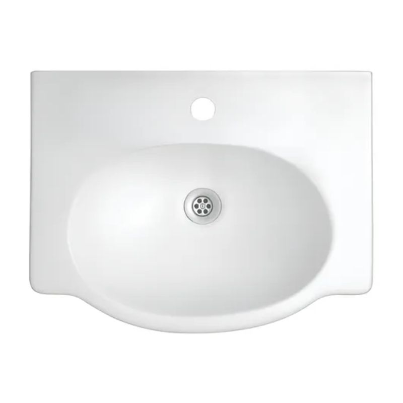 Lavatorio Venecia 1 Agujero Blanco Ferrum 48 cm