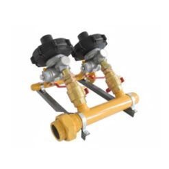 Planta Regulacion con Union Doble 2X50 Mensura 100M3H