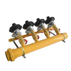 Planta Regulacion con Union Doble 4X150 Mesura 600 M3/H.