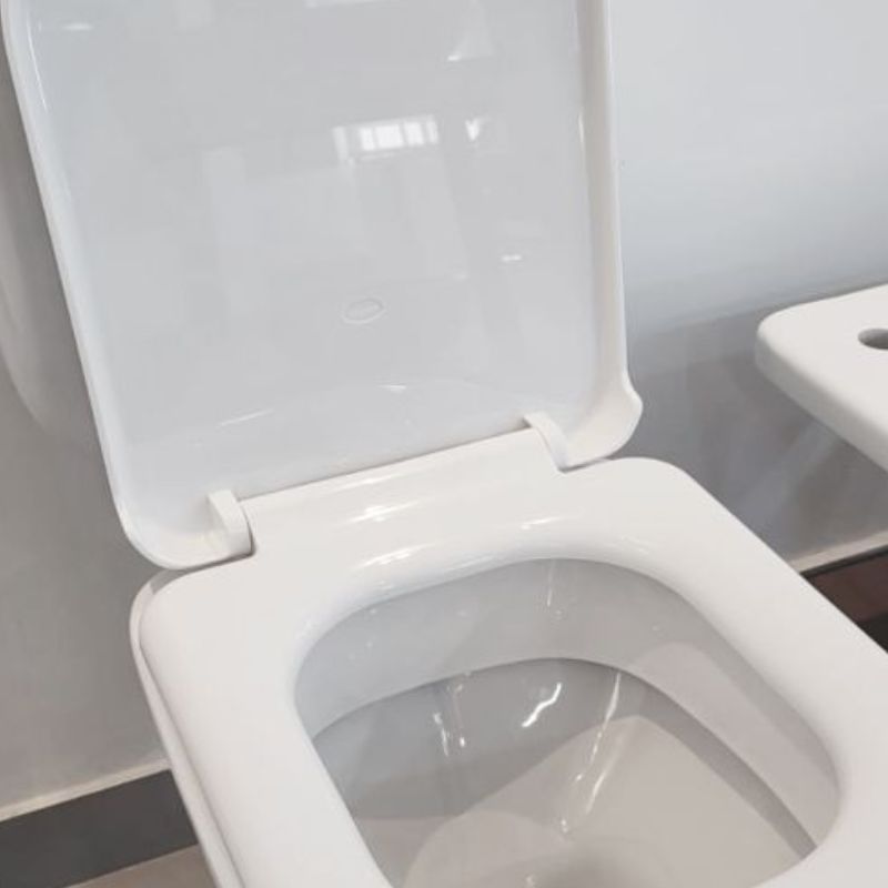 Asiento Inodoro Bari Polipropileno Blanco H.Plásticos Ferrum - Imagen 3