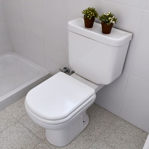 Tapa asiento inodoro Bari (HDF) Herraje Metálico Ferrum - Imagen 2