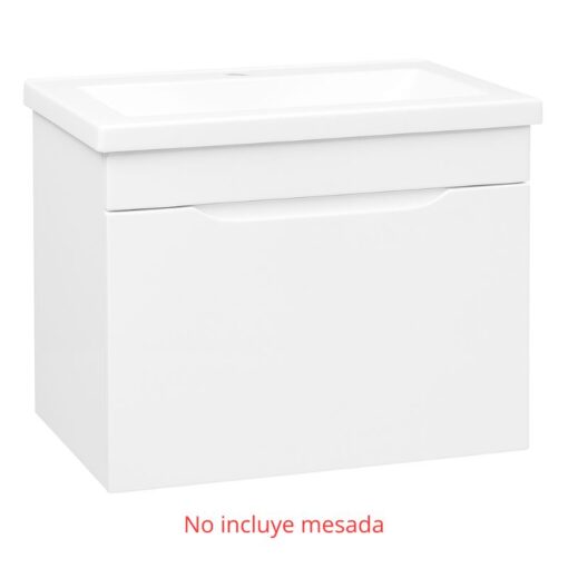 Vanitory Colgante Chalten 1Pta Sin Mesada Itar 50 cm