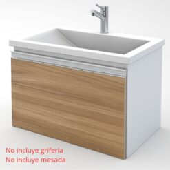 Vanitory Colgante 1pta Rebatible S/ Mesada Olmo Chalten 60 cm Itar