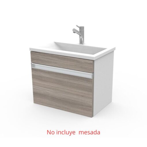 Vanitory Colgante Chalten Olmo Aust Itar Rebatible Sin Mesada 50cm
