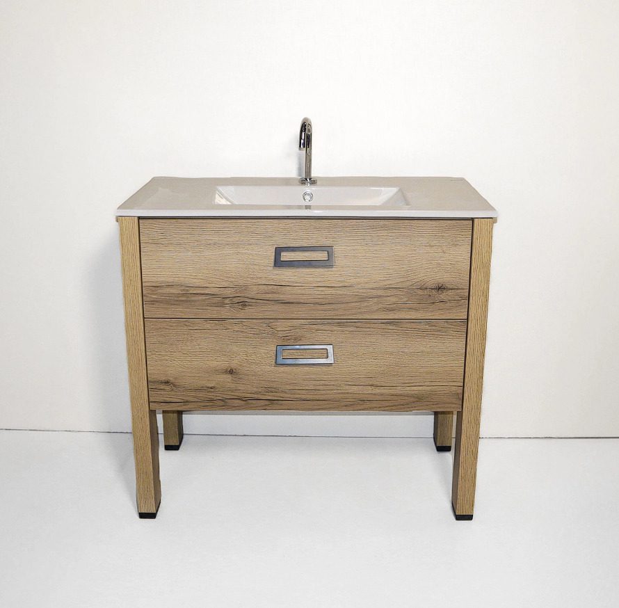 Vanitory  90cm Folk Roble Verona Campi FO90R