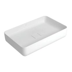 Bacha Baño Lavatorio Apoyo Rectangular Blanco Deca
