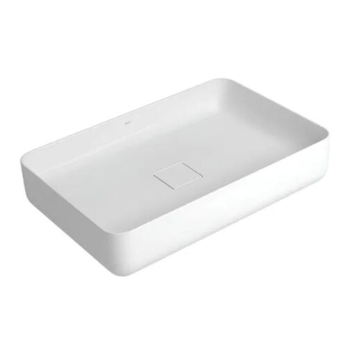 Bacha Baño Lavatorio Apoyo Rectangular Blanco Deca
