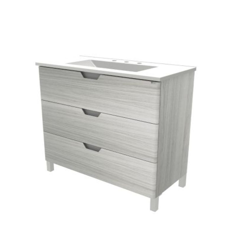 Vanitory de Pie Sin Mesada Cima Artico Schneider 80cm