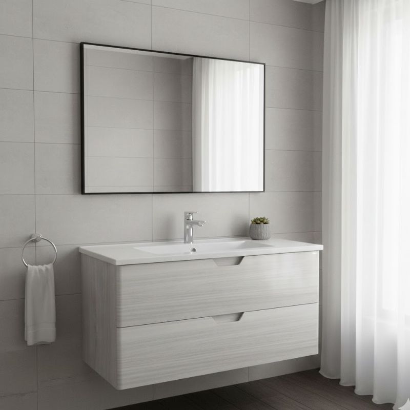 Vanitory Colgar Sin Mesada Cima Artico Schneider 60cm - Imagen 2