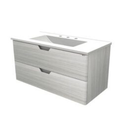 Vanitory Colgar Sin Mesada Artico Cima 80cm Schneider