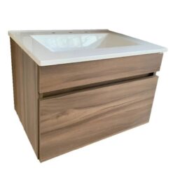 Vanitory Colgar Sin Mesada Nogal Prima Schneider 60cm