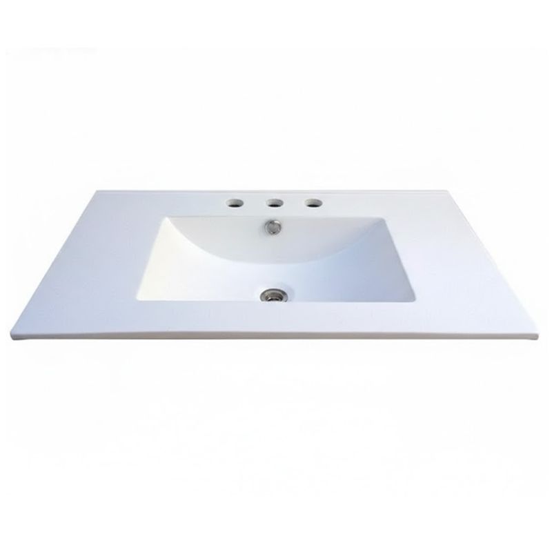 Mesada Loza 3 Ag Blanco 100cm Schneider ML100SA3