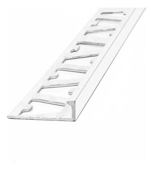 Varilla en L Guardacanto 10 mm x 2,50 m  Blanco Aluminio ATRIM 1516