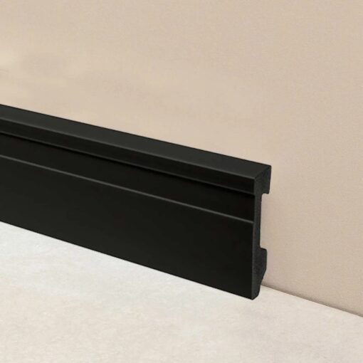Zócalo Epsilon Line Negro 70mmx15mmx2,44mt 2316E Atrim
