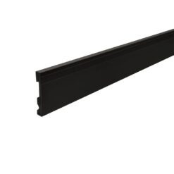 Zócalo Epsilon Extra Line Negro Mate 100mm x2,44mt 2324E Atrim