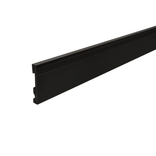 Zócalo Epsilon Extra Line Negro Mate 100mm x2,44mt 2324E Atrim