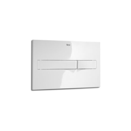 Placa de Accionamiento Dual Blanca - ROCA - Imagen 2